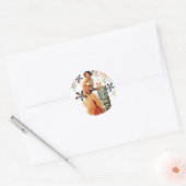 Sticker Rond Le Kitsch Bitsch : Aloha Oops ! (Enveloppe)