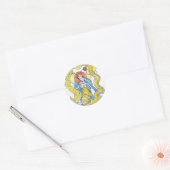 Sticker Rond Le Knitter (Enveloppe)