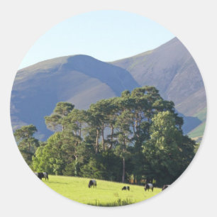 Sticker Rond Le Lake District-Keswick