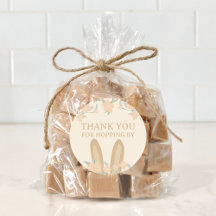 Le lapin floral de la fille Merci d'anniversaire F