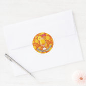 Sticker Rond Le lever du soleil de Tequila (Enveloppe)