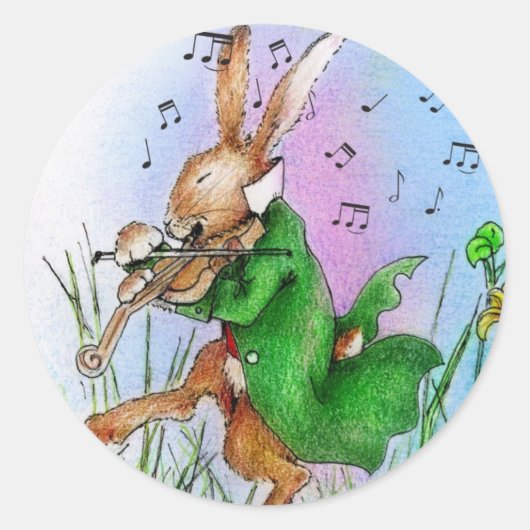 STICKER ROND LE LIT IRLANDAIS (Devant)