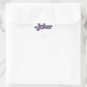Sticker Rond Le logo de Joker (Sac)