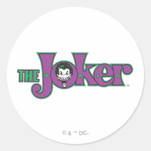 Sticker Rond Le logo de Joker
