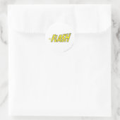 Sticker Rond Le logo Flash Jaune (Sac)