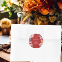 Le Mariage chinois Bright Red Peony