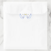 Sticker Rond Le Mariage de Swan (Sac)