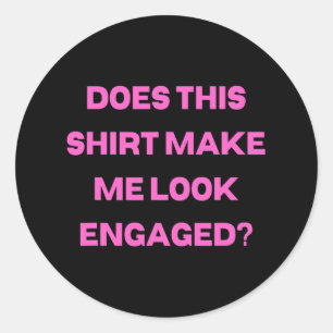 Sticker Rond Le Mariage du Bachelor Party Groom Mens fait la ch