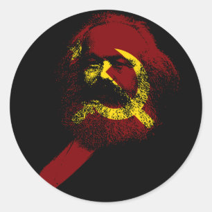 Sticker Rond Le Marx