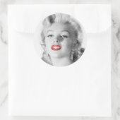 Sticker Rond Le meilleur ami de la fille I (Sac)