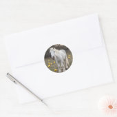Sticker Rond Le mini en colère (Enveloppe)