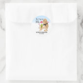 Sticker Rond Le Mix Nuts Parfait Drôle | Traitement Mariage (Sac)