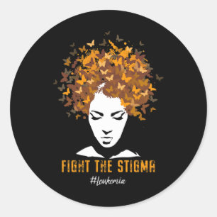 Sticker Rond Le Mois de la sensibilisation à la lutte contre la