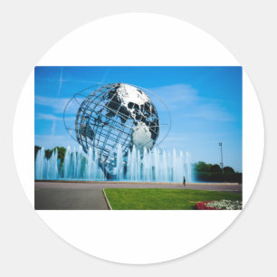 Sticker Rond Le Monde juste