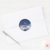 Sticker Rond Le mont Everest (Enveloppe)