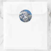 Sticker Rond Le mont Moran (Sac)