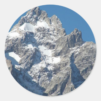 Sticker Rond Le mont Moran