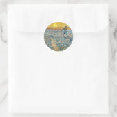Sticker Rond Le moteur | Vincent van Gogh (Sac)