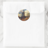 Sticker Rond Le Moulin de la Galette Van Gogh (Sac)