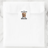 Sticker Rond le pain marchant (Sac)