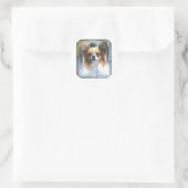 Sticker Rond Le PAPILLON (Sac)