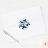 Sticker Rond Le Parc national de Denali (Enveloppe)