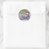 STICKER ROND LE PARTI THÉ MAD HATTERS (Sac)