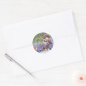 STICKER ROND LE PARTI THÉ MAD HATTERS (Enveloppe)