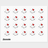 Sticker Rond le Paso Doble Objets - J'Coeur le Paso Doble (Feuille)