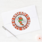 Sticker Rond le pays basque d'ezpeleta (Enveloppe)