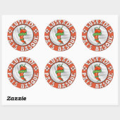 Sticker Rond le pays basque d'ezpeleta (Feuille)