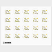 Sticker Rond Le Petit Fromage (Feuille)