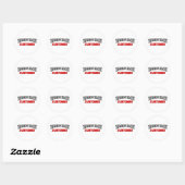Sticker Rond Le plus grand client du monde (Feuille)