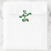 Sticker Rond Le plus grand leprechaun du monde (Sac)