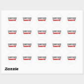 Sticker Rond Le plus grand terroriste du monde (Feuille)