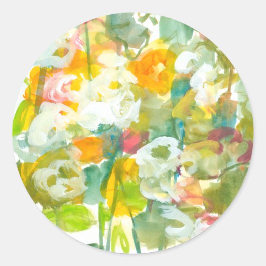 Sticker Rond Le printemps a Sprung II (Devant)