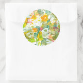 Sticker Rond Le printemps a Sprung II (Sac)
