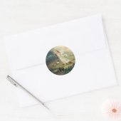 Sticker Rond Le Progrès américain par John Gast (Enveloppe)