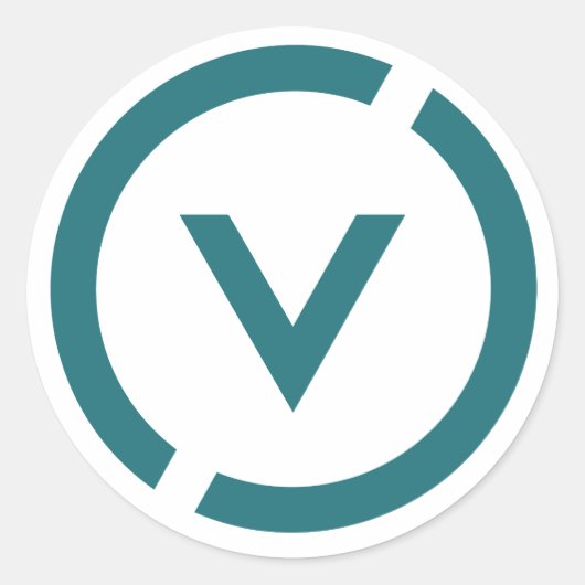 Sticker Rond Le projet Vénus (Devant)