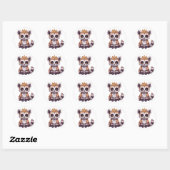 Sticker Rond Le roi des animaux (Feuille)
