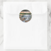 Sticker Rond Le ruisseau (Sac)