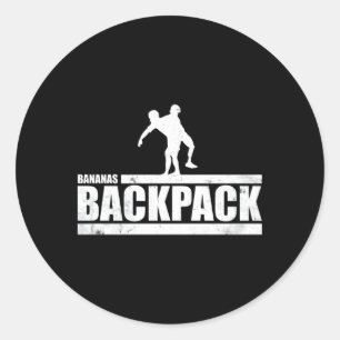 Sticker Rond Le sac à dos Ct Challenge Bananas
