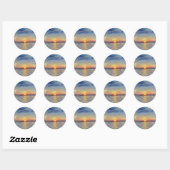 Sticker Rond Le Setting Sun (Feuille)