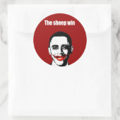 STICKER ROND LE SHEEP GAGNE (Sac)