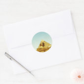 Sticker Rond Le sphinx (Enveloppe)