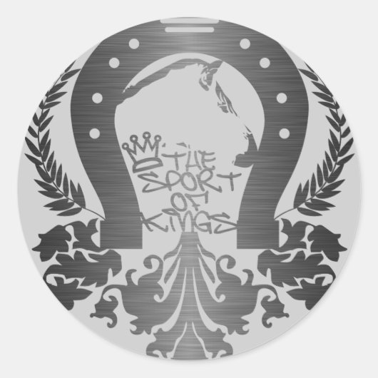 Sticker Rond Le_Sport_Des_Rois (Devant)