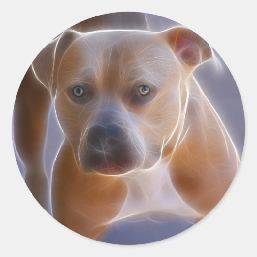 Sticker Rond Le statu quo (Devant)