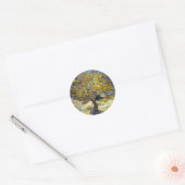 Sticker Rond Le tableau du mûrier de Van Gogh, un chef-d'œuvre (Enveloppe)