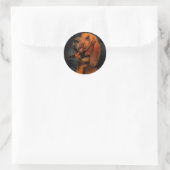 Sticker Rond Le terreau (Sac)