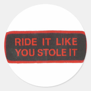 Sticker Rond le tour qu'il vous aiment l'a volé